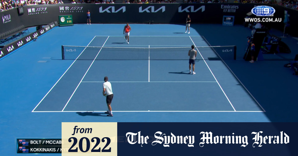 Video T Kokkinakis & N Kyrgios vs A Bolt & J McCabe Australian Open 2022 Tennis Highlights